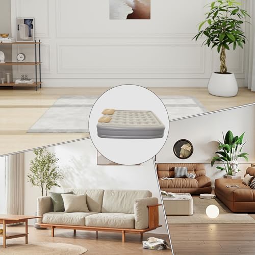Cama inflable automática individual ideal para acampar al aire libre 5