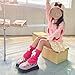 WEISUYUUS Fashionable Leg Warmers for Girls Soft and Breathable Kids Socks Sleeve Infant Baby Leg for Daily Wear and Parties