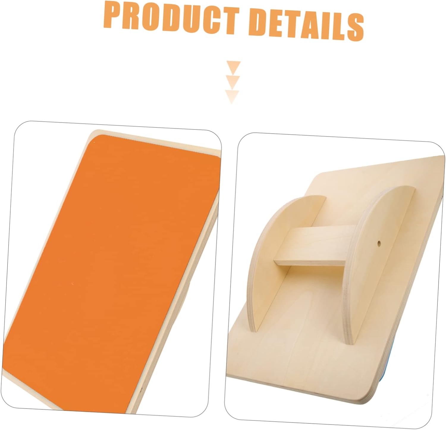Balance Plate Wooden Seesaw for Balance Training Equipment for Ages Bright Color Design to Stimulate Coordination and Endurance for Indoor and