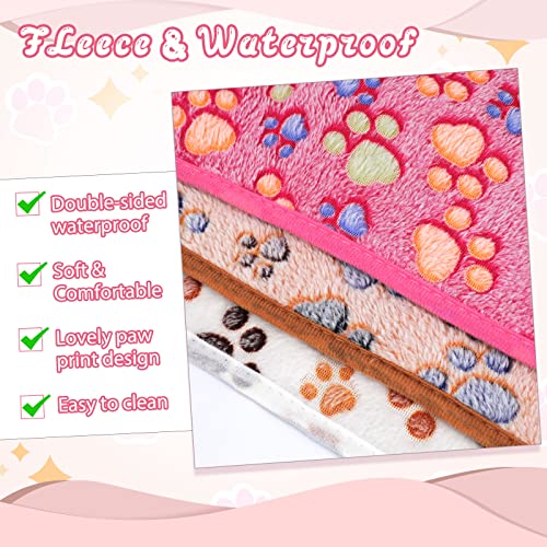 Yuepet YP01073-FBA Waterproof Guinea Pig Blankets Washable 3 Pack Small Animal Fleece Cage Liners Pet Soft Sleep Mat Pad Cover Warm Flannel Throw thumb #7