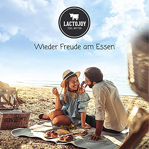 Lactojoy Lactase Pills Bundle Of 80 Pcs. And Refill Pack I Powerful Lactase Enzymes For Lactose Intolerance I Ultra Pure Lactase For Improved Digestion I No Silicon Dioxide, No Artificial Flavors #TOP1