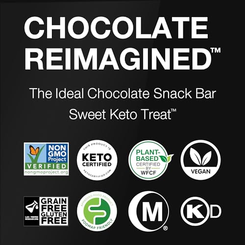 RxSugar Mint Brownie Swealthy Snax, Diabetes & Keto Friendly, Sugar-Free Candy and Snack Bars Made with Allulose, Zero Net Carbs, Non-GMO, Plant-based Certified - 16 Bars - Thumbnail 4