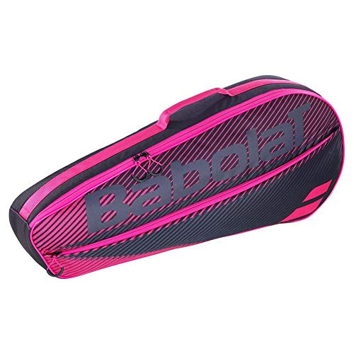 Babolat Club Essential Racket Holder X 3, Black/Pink Iowa 