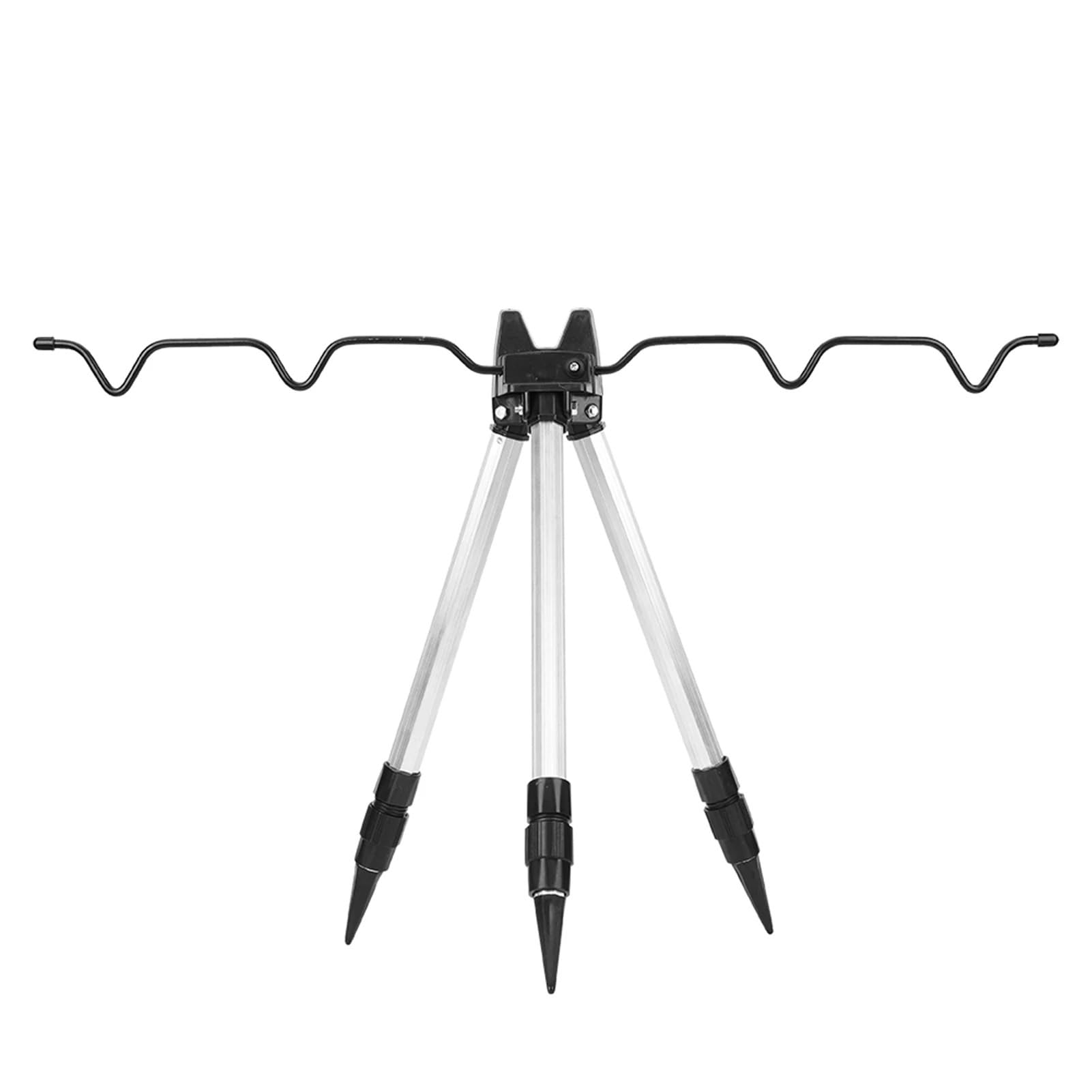 XCTDSVAH Rod Rests Fishing Sea Pole Support Frame Fishing Rod Rest Base Telescopic Bracket Holder Tripod Stand Load Bearing Tool
