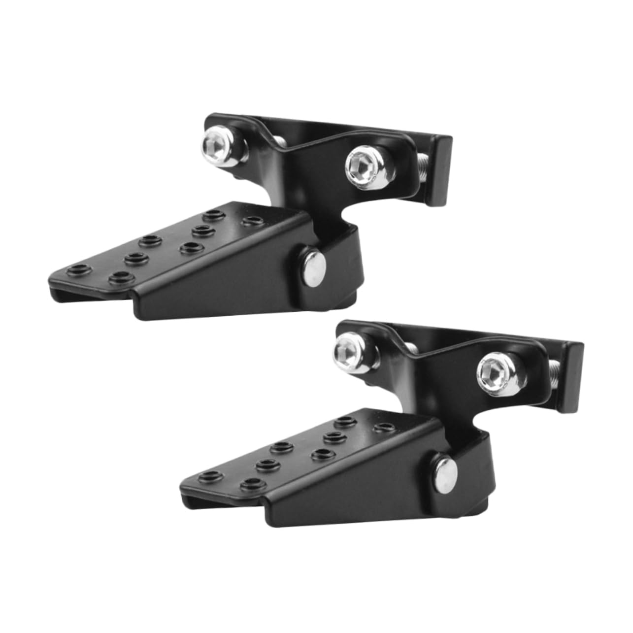ULTECHNOVO 4paia Poggiapiedi Posteriori Per Bici Pedali Antiscivolo Accessori Per Ciclismo Facile Installazione Design Compatto e Durevole Per Mountain Bike e Bmx
