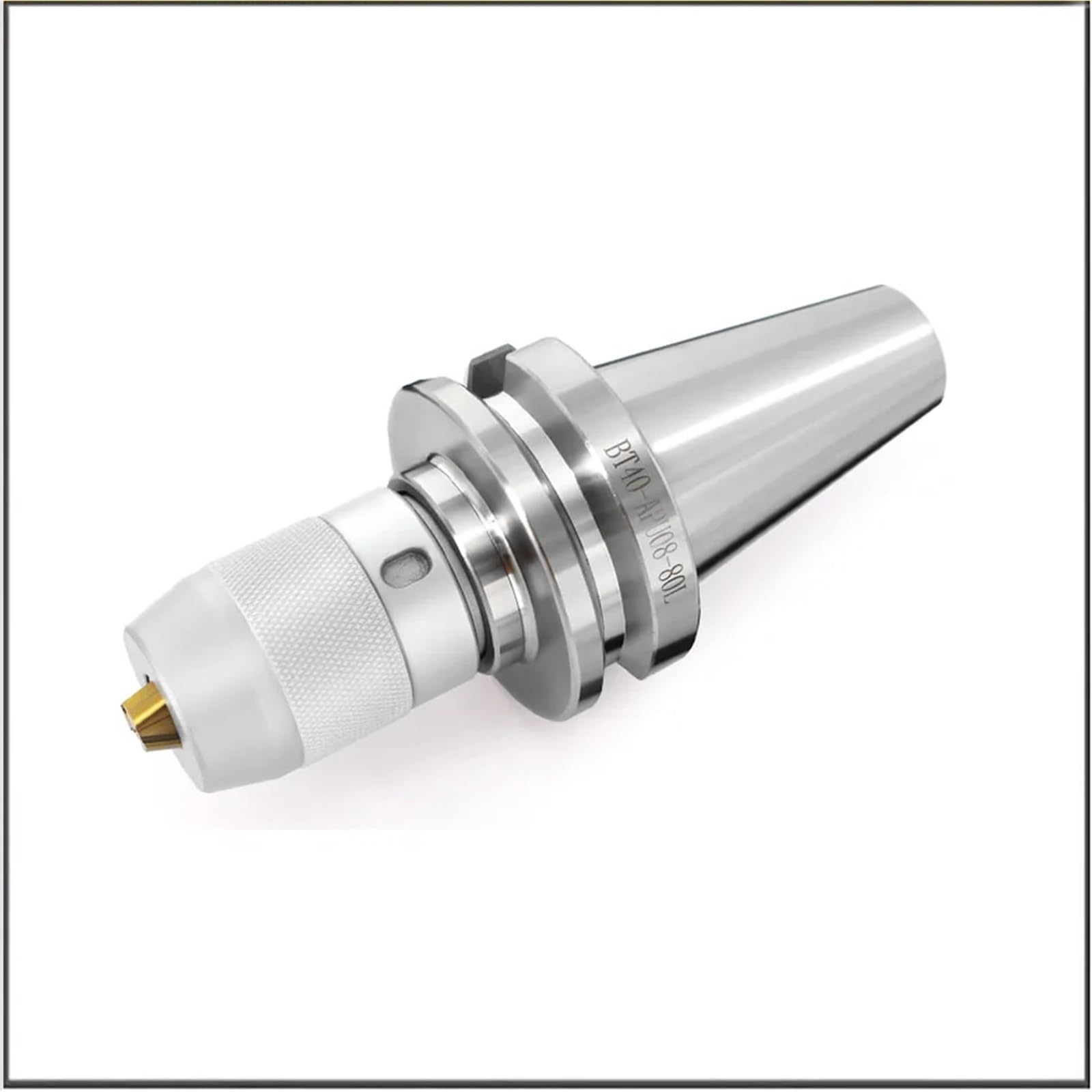BT30 BT40 BT50 NT40 NT50 APU13 APU16 Mandrino a pinza Mandrino autoserrante for trapano Mandrino conico for trapano(SILVER,BT30-APU13-100L)