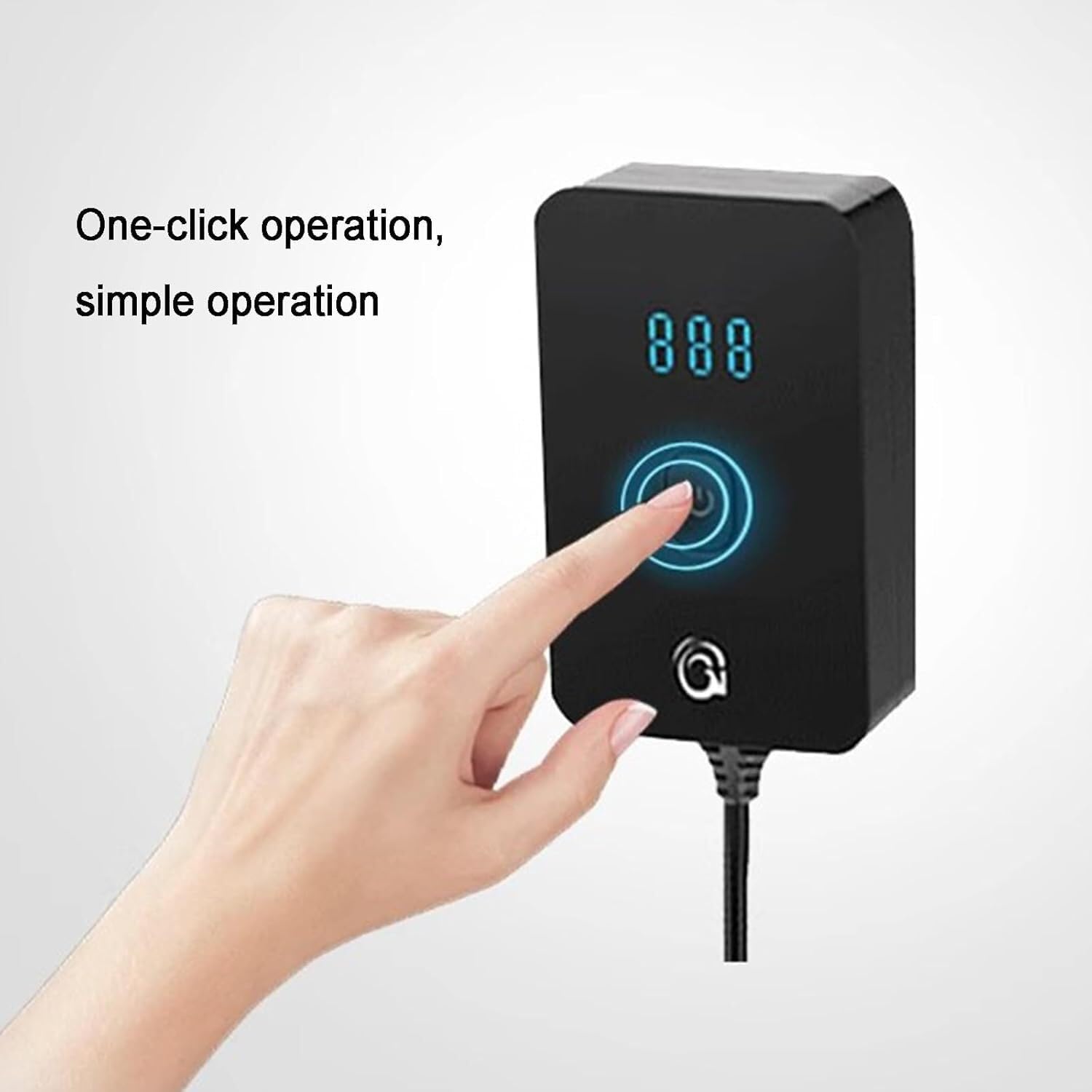 Homogeneizador ultrasónico pequeño de laboratorio, mezclador disruptor de células con procesador sonicador de 80 W, frecuencia de trabajo 40 KHZ, con soporte, altura ajustable, funcionamiento 300 S