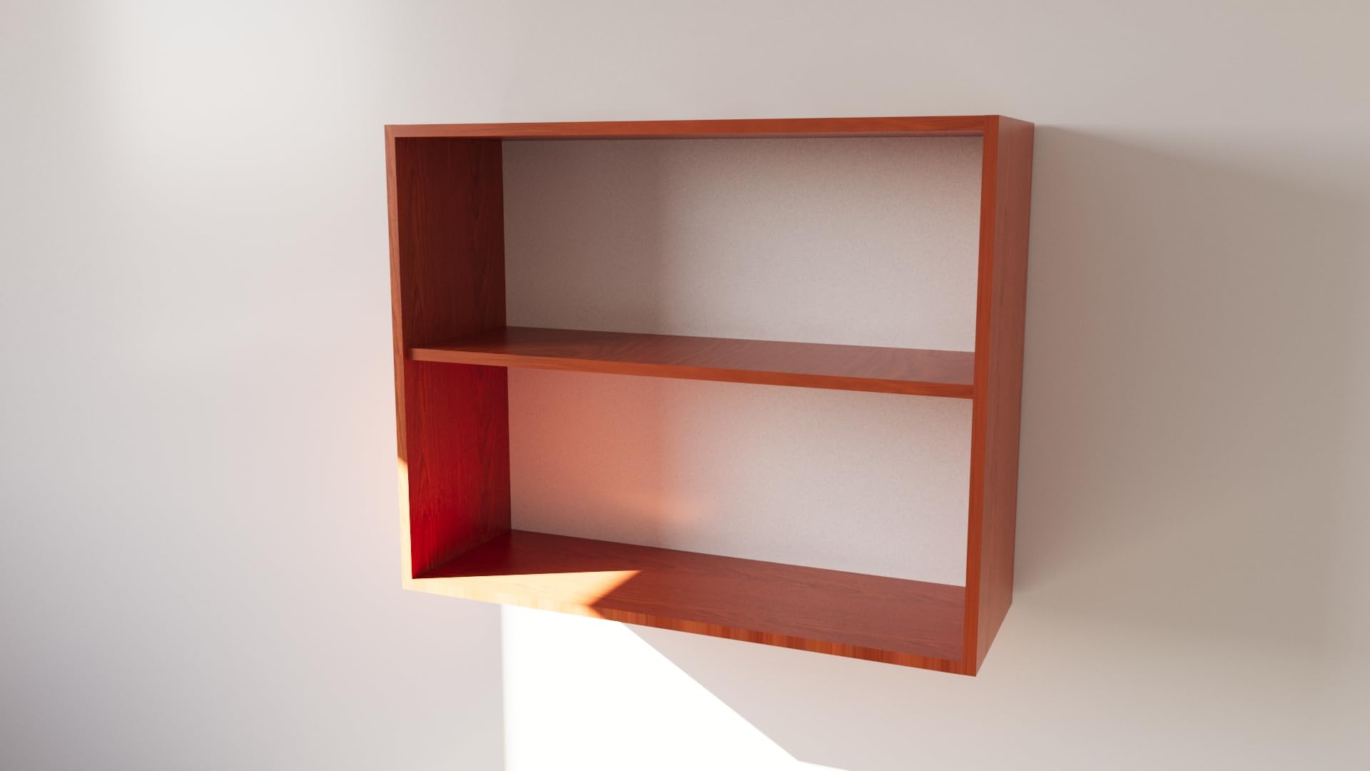 Pensile A Muro Alfredo Calandrelli In Rovere - 72x60x33 Cm, Con Anta, Per Soggiorno, Camera O Ingresso