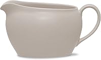 Noritake Colorwave Sand Gravy Boat 20 oz - Durable Stoneware, Microwave & Dishwasher Safe for Elegant Serving