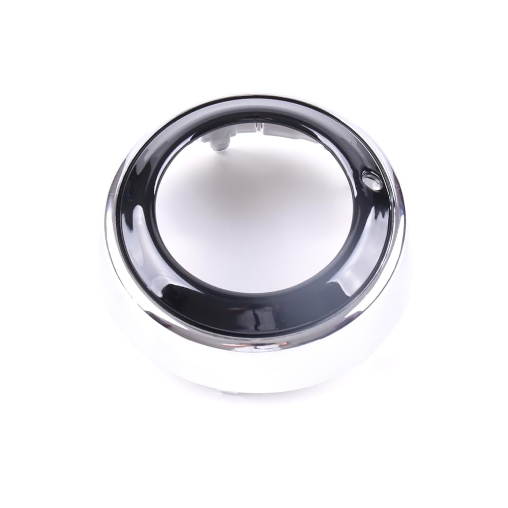 BenekarFront Fog Light Lamp Silver&black Cover Frame for Mitsubishi Outlander 2010-2013 8321A289 8321A290 (Left Cover)