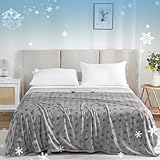 WONGS BEDDING Kühldecke Sommerdecke - mit Japanische Arc-Chill Q-Max 0,43 Kühlfasern, 2 in 1 Selbstkühlende Decke für Menschen zum Reisen Sofa Büro Betten Hause, Grau 150x200 cm