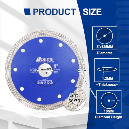 SHDIATOOL Disque diamant pour rénover facilement la salle de bain - 6