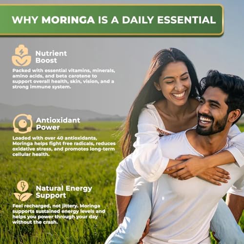 Image of Asmita Organic Farms Moringa Powder 100g | 100% Pure Drumstick Leaf Powder | Natural Multivitamin Superfood | Rich in Antioxidants & Nutrients | Immunity & Energy Booster | Ayurvedic Detox & Wellness