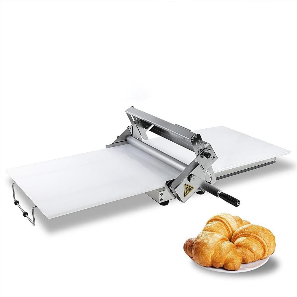 Sfogliatrice pieghevole per impasto, macchina manuale con 55 spessori regolabili, capacità di grado commerciale per cottura professionale