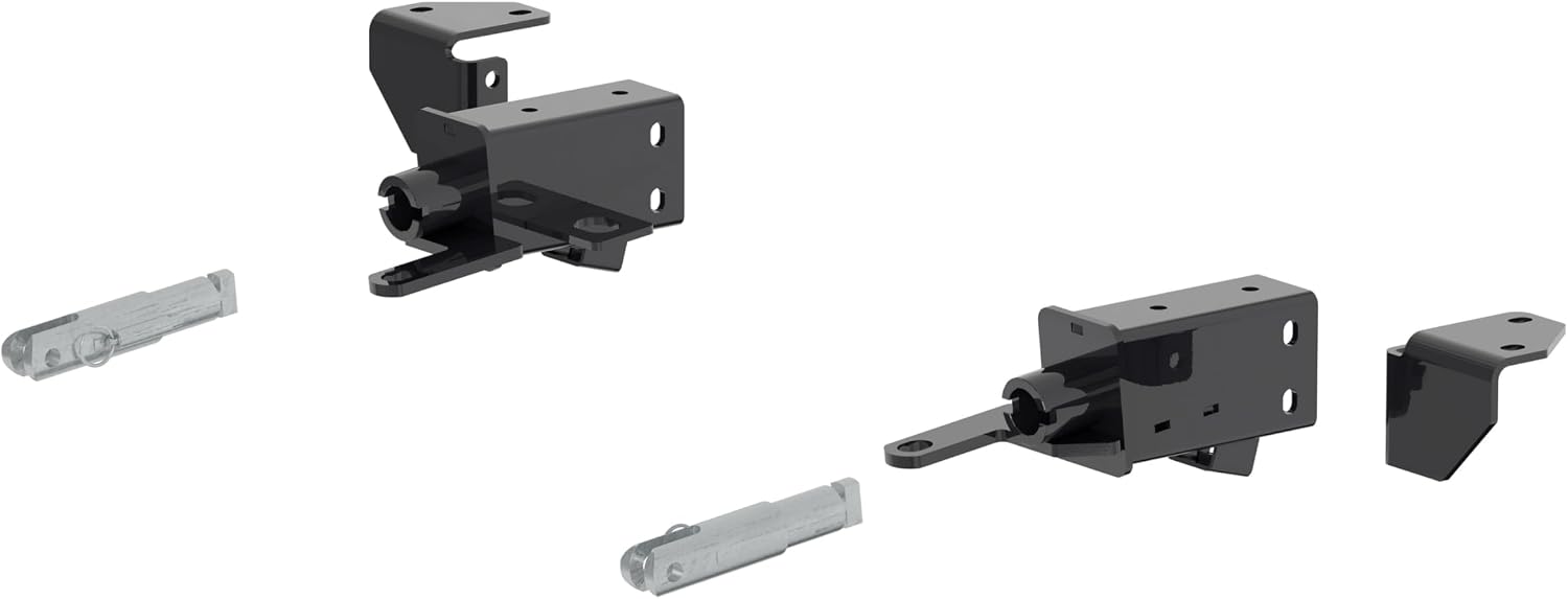 CURT 70147 Custom Tow Bar Base Plate Brackets for Dinghy Towing, Fits Select Ford Bronco with Standard Bumper