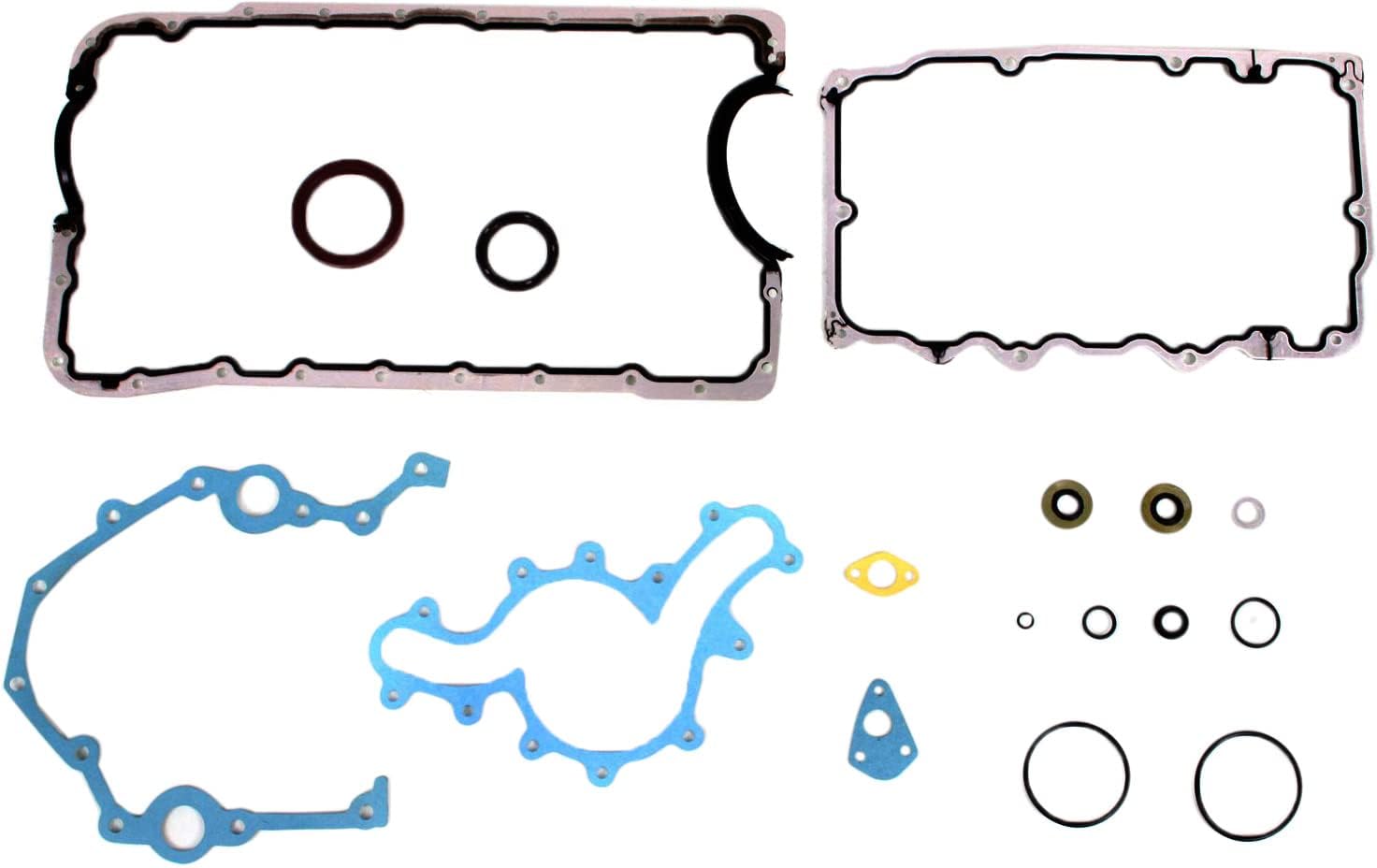 Garage-Pro Set Lower Engine Gasket Set Compatible with 1997-2004 Ford Explorer, 2001-2004 Ranger, 2001-2004 Explorer Sport Trac, Fits 1998-2004 Mercury Mountaineer