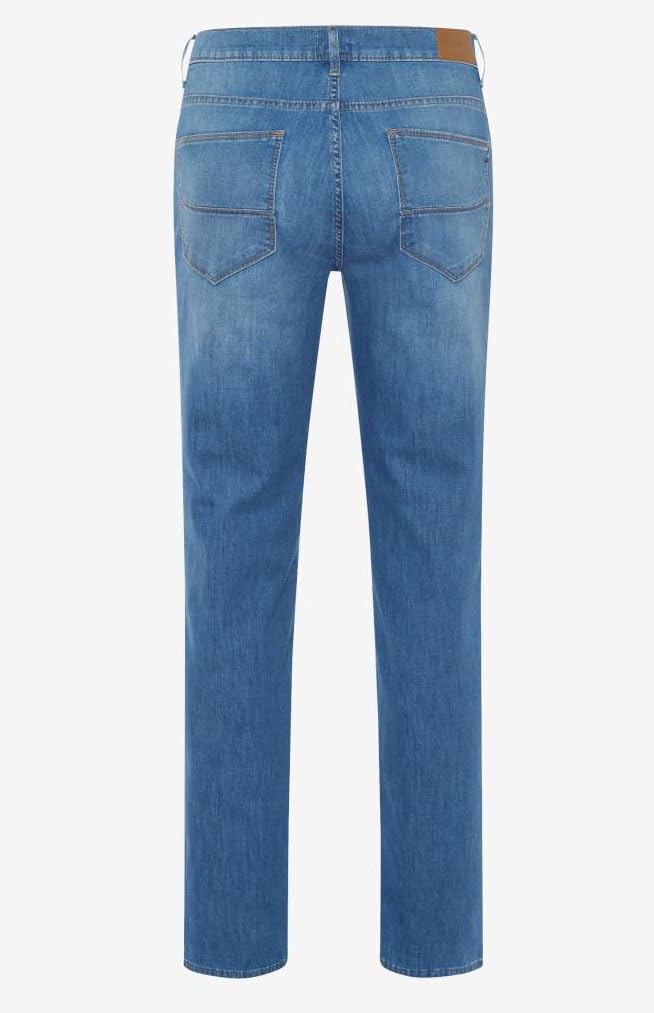 Brax Herren Style Cadiz Ultralight Denim Blue Planet Five-Pocket Jeans Authentic Blue Used – Bild 2