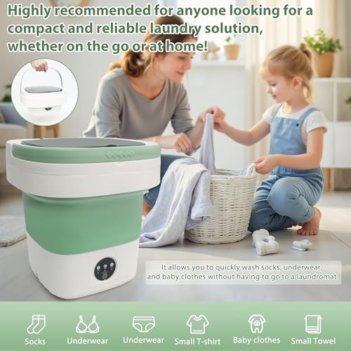 Portable Mini Washing Machine Foldable