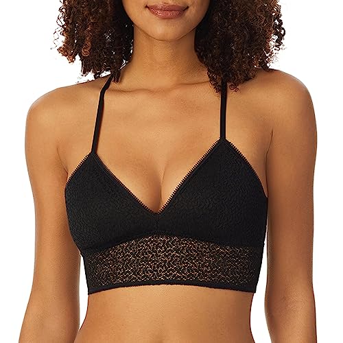 DKNY Damski nowoczesny koronkowy biustonosz typu Racerback Longline Bralette