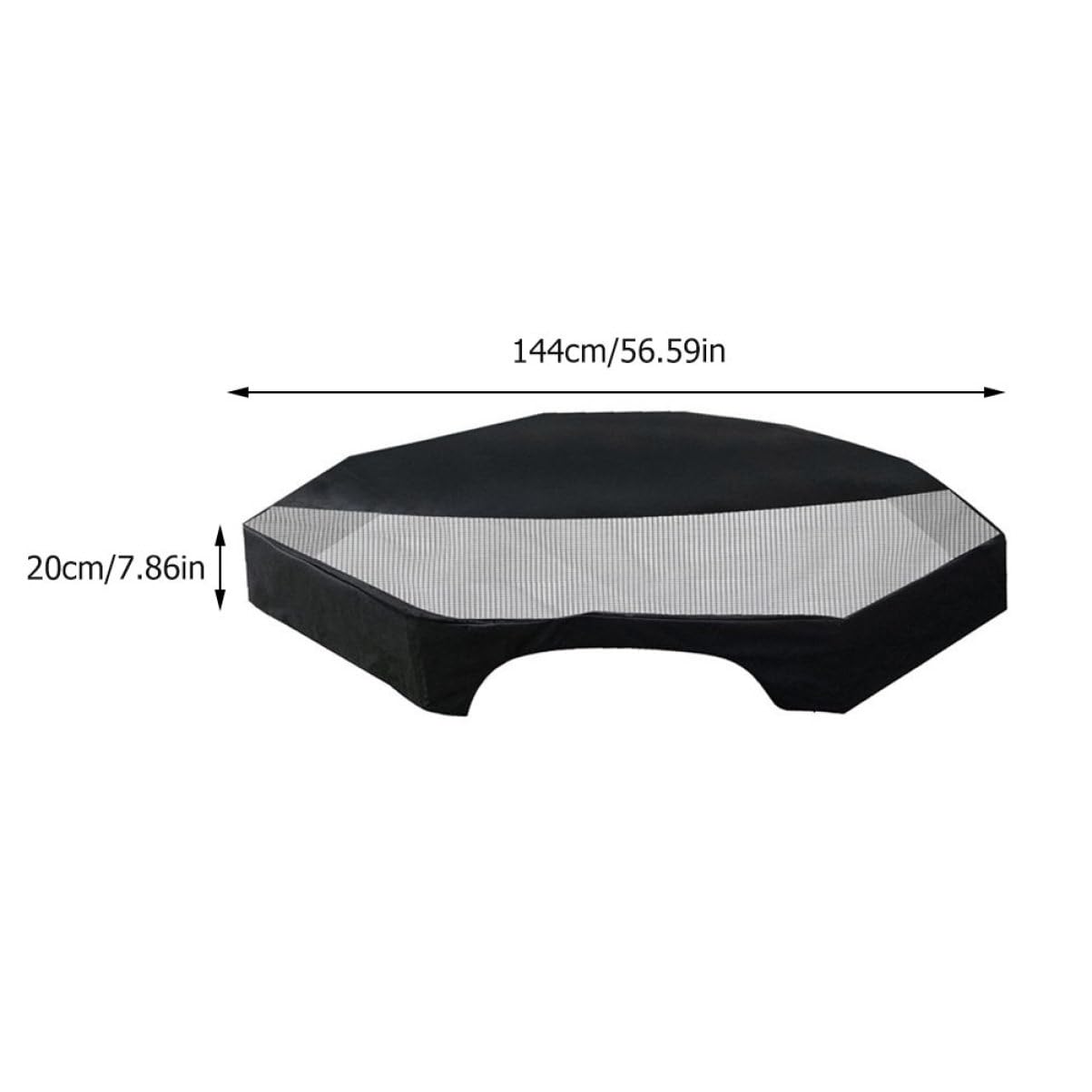 HAPINARY Outdoor Pet Crate Cover Dog Playpen Roof Rainproof Sunshade for Cats Dogs