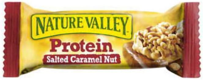 Nature Valley Protein Salted Caramel Nut Cereal Bars, 40 g