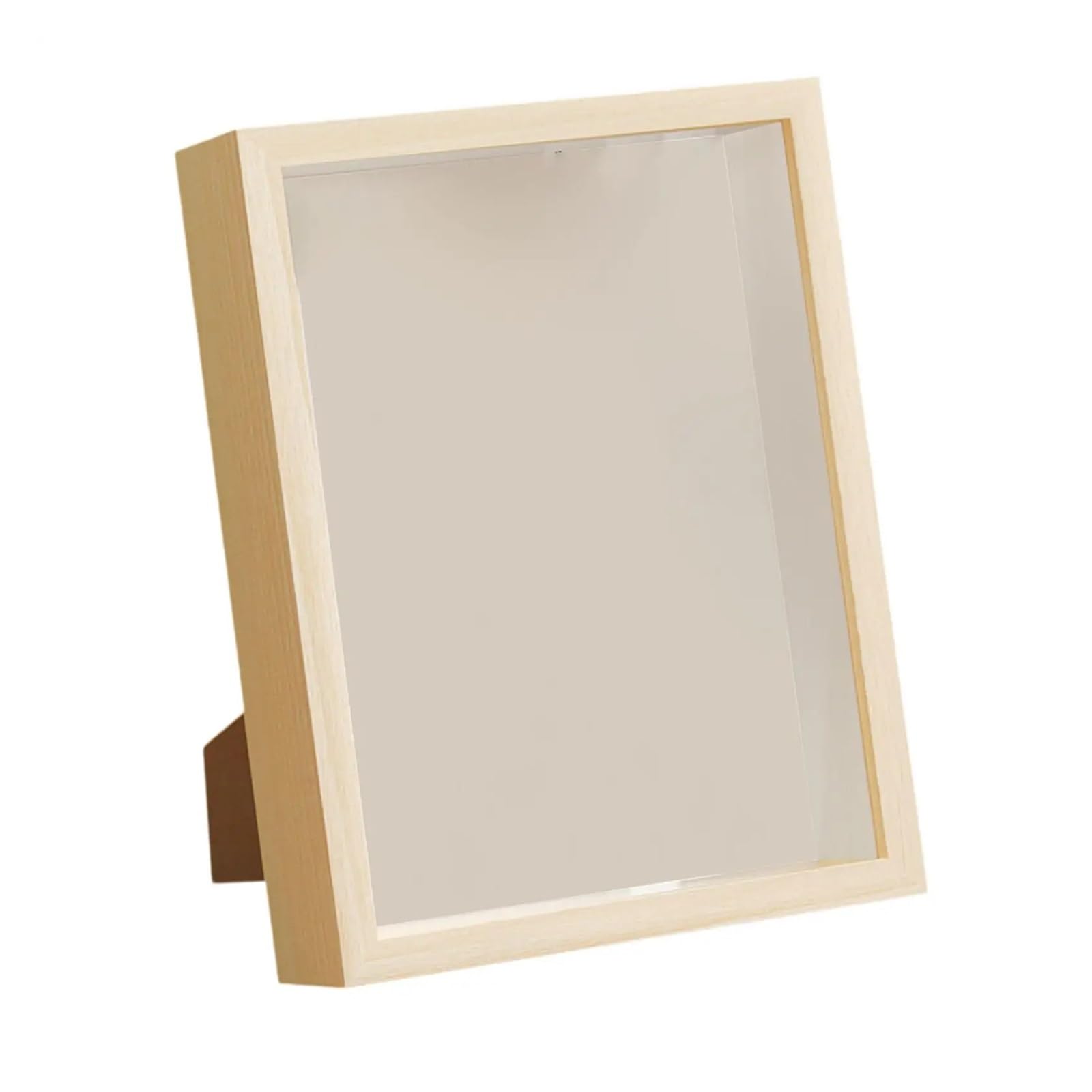 Ramka na zdjęcia, Shadow Box Frame 5cm Głębokość Tabeli Dekoracje ścienne Wyświetlacz zdjęć Pamiątkowe zdjęcia Medale DIY Prezenty
