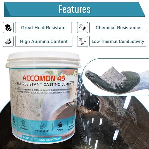 Cemento refractario fundible para horno 12.5 lbs miniatura 3