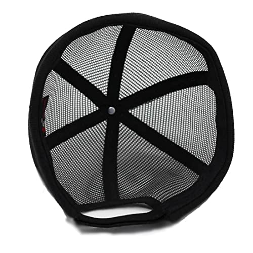 Jnket Men Women Sailor Skullcap Rolled Cuff Brimless Hat Breathable Mesh Cap (Black) #TOP1