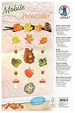 basteln herbst mit naturmaterialien kinder Inhalt: diverse beidseitig bedruckte Stanzteile (teilweise beglittert), Kordel und Klebepads