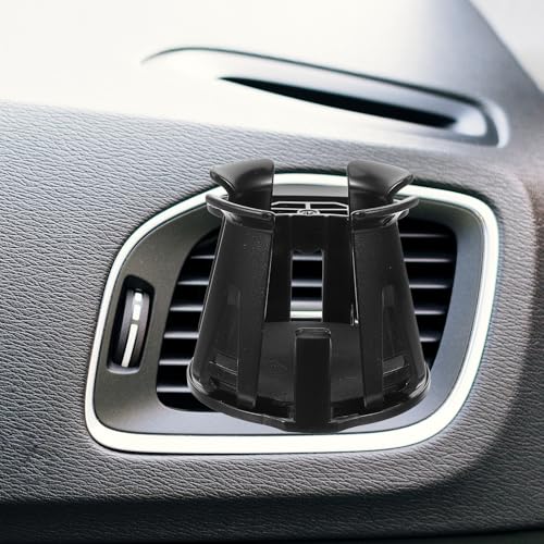 Portavasos para carro con clip ajustable color negro miniatura 7