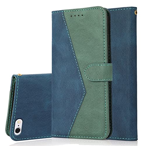 Realizzato in materiale resistente: realizzato in pelle PU opaca e morbido paraurti interno in TPU, offrendo un'esperienza di alta qualità e una sensazione di tocco confortevole. Il design della cover è retrò ma attraente, rende il tuo telefono più alla moda.