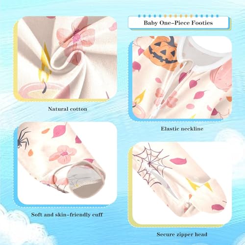 vvfelixl Funny Cows Milk Baby Sleepers For Girl Boys Newborn Baby Play One-Piece Footies For 0-24 Months2