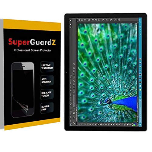 [3-Pack] Microsoft Surface Pro (2017), Surface Pro 4, Surface Pro 3 Screen Protector - SuperGuardZ, Anti-Glare, Matte, Anti-Fingerprint, Anti-Scratch [Lifetime Replacement]