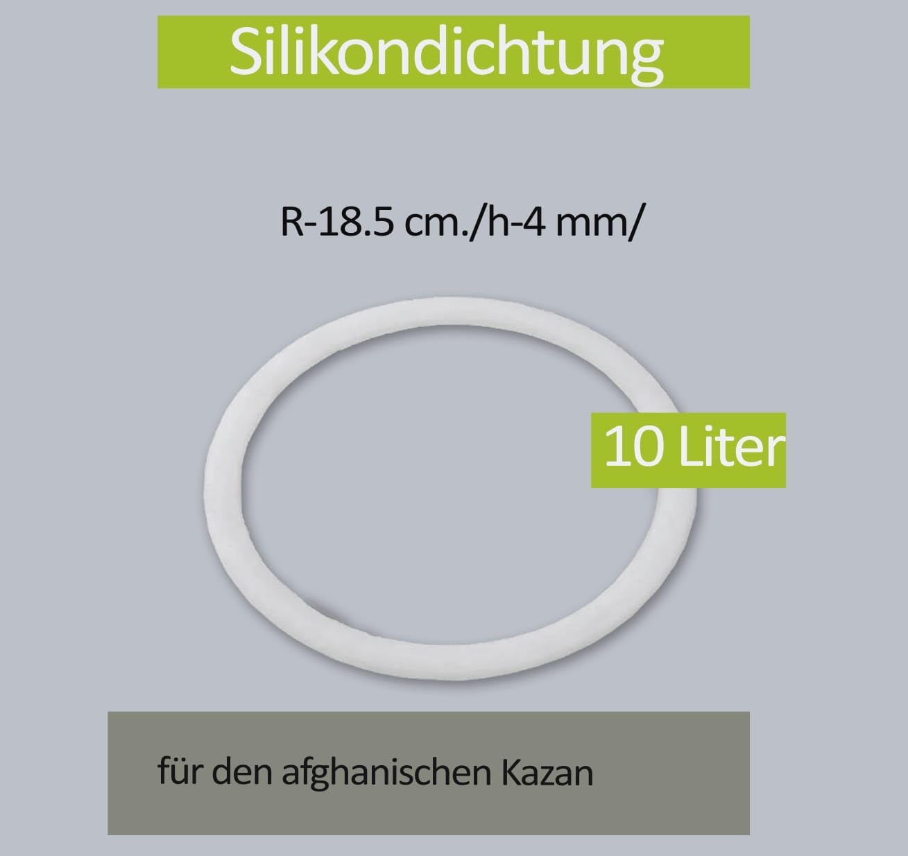 Rashko Baba Valve et joint d'étanchéité pour Kazan afghan, valve de rechange (2 pièces) + joint d'étanchéité en silicone de 18,5 cm pour 10 l, 12 l, 15 l, 20 l, 20 l, 7 l