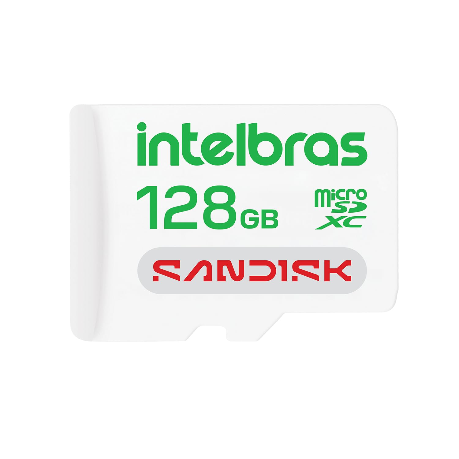 Cartão de Memória MicroSD 128GB Intelbras - Sandisk