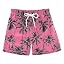 Tropical Palms Tree Neon Pink