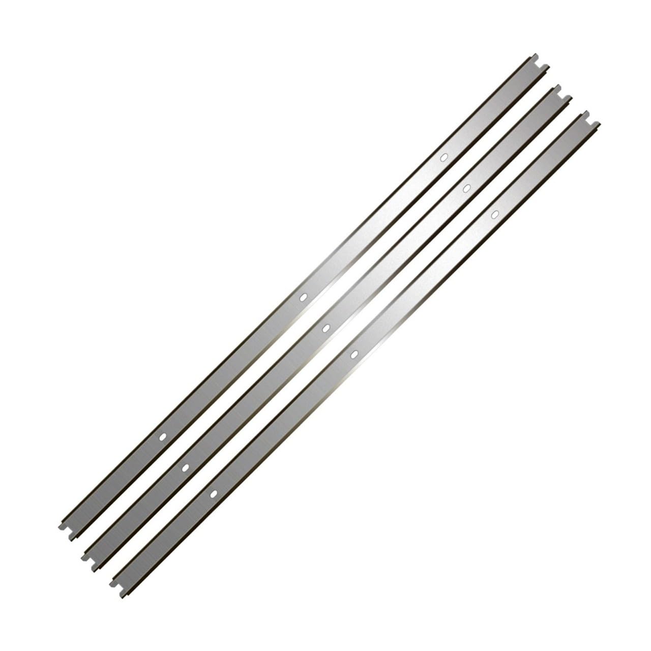 3 cuchillas de cepillado HSS, cuchillas reversibles de doble filo for cepilladora R4330, R4331, TP1300LS, repuesto AC20502