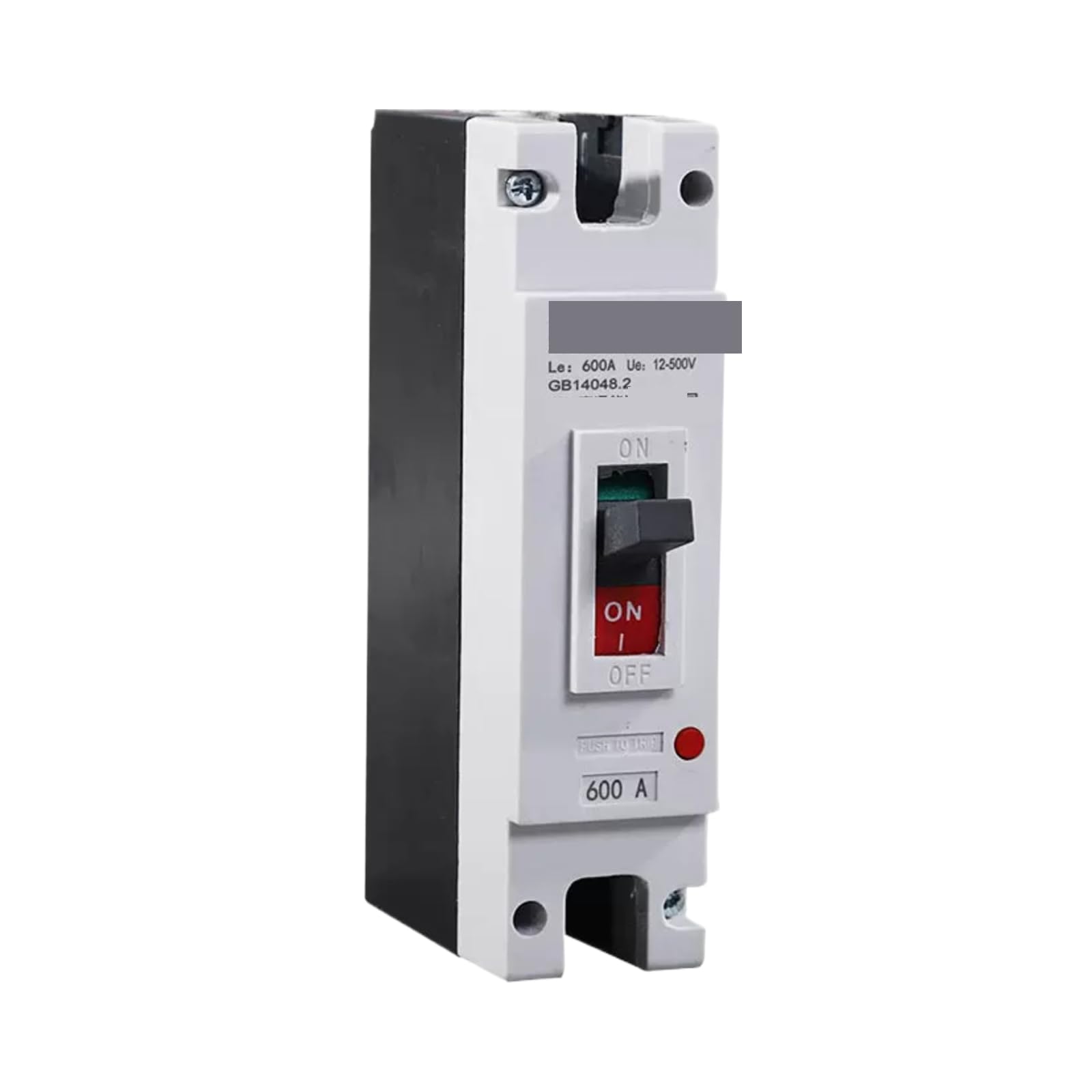 Disjoncteur 200A haute performance 600A 1P pour armoire electrique residentielle