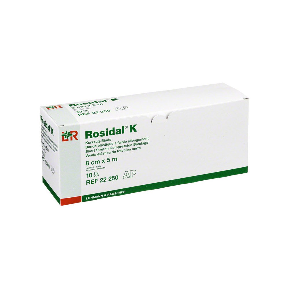 Bande Rosidal K Lohmann & Rauscher pour compression veineuse efficace