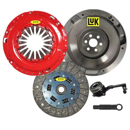 XTD Stage 2 Clutch Kit + LUK Flywheel Compatible with 2003-2007 Saturn Ion 2.2L 2.4L DOHC