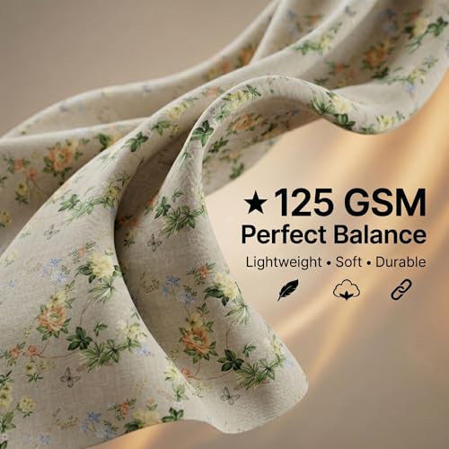 Image of Mafatlal 125 GSM Merino Single Size Bedsheet with Pillow Cover | 90 x 60 Inches | Soft, Breathable & Lightweight | Off White