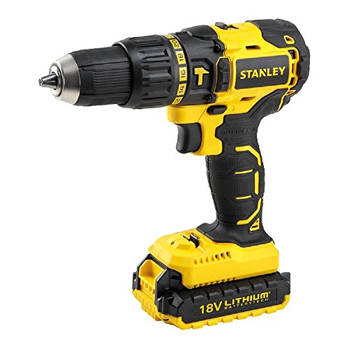 STANLEY (スタンレー) 18V ブラシレス 振動ドリルドライバー SBH201D2K