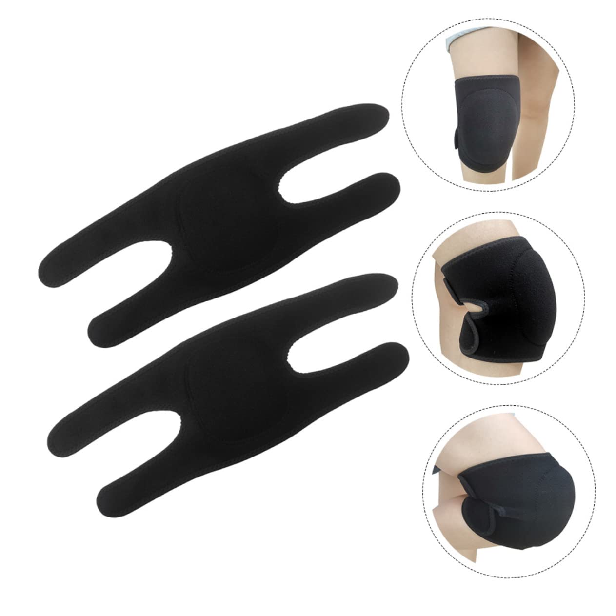 VANZACK Dance Basketball Leg Guards 2pcs Thickened Kneepads Elastic Sleeves for Women