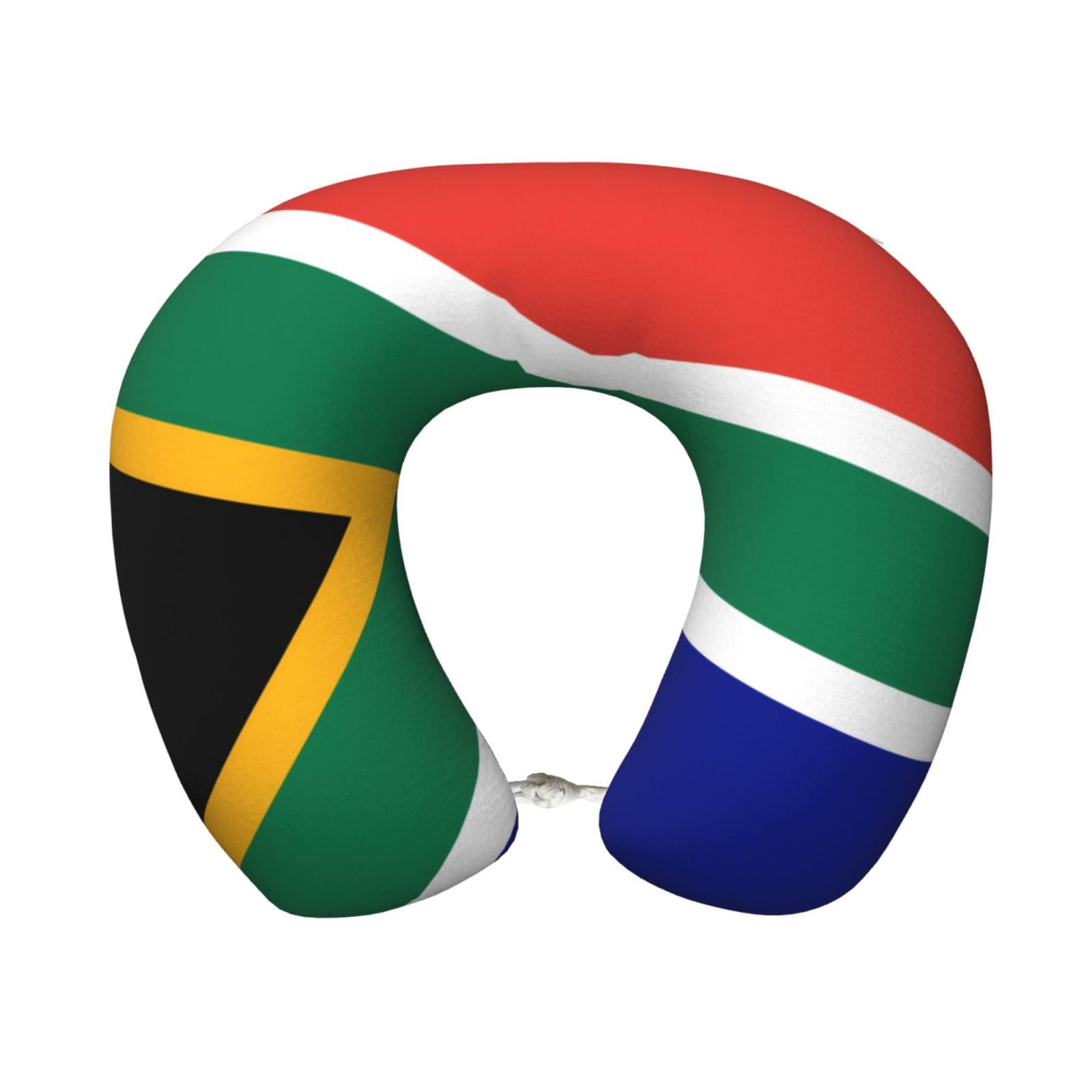 BOAIHH South African flag Memory Foam Travel Pillow for Soft Comfort Fits Snugly for Naps Office, and Airplane Use
