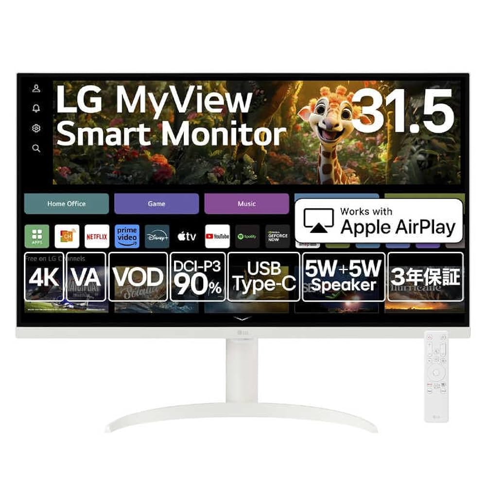 Amazon.co.jp: LG スマートモニター MyView Smart Monitor