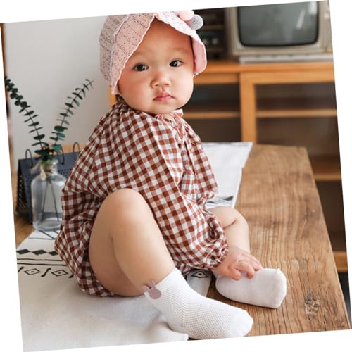 6pairs Socks Lightweight Antiskid Boy Girl Mesh Socks for Months Cute Cartoon Design Bear Breathable and Comfortable for Boys and Girls3