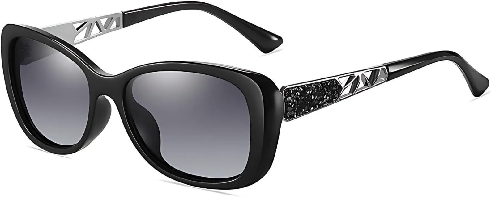 essntl series Butterfly Sparkling Crystal Stones Sunglasses For Women | Trending, Stylish & Durable Sunglasses With UV 400 Protection Lenses
