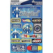 Signature Dimensional Stickers 4.5"X6" Sheet, Magical