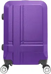 Mala de Bordo Montevideu com Rodinhas 360º Balança Analógica (roxo) 10 kg Bagagem de Mão