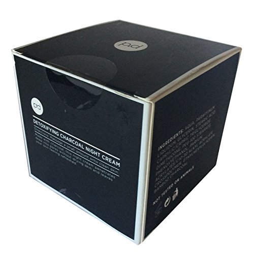 p'd Detoxifying Charcoal Night Cream, 1.65 oz